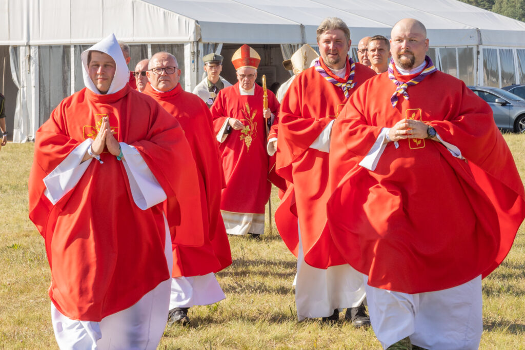 06.07.2024 Torun, Aeroklub Pomorski . Miedzynarodowy Zlot Harcerzy i Scoutow WICEK 2024 Fot. Mikolaj Kuras dla UMWKP