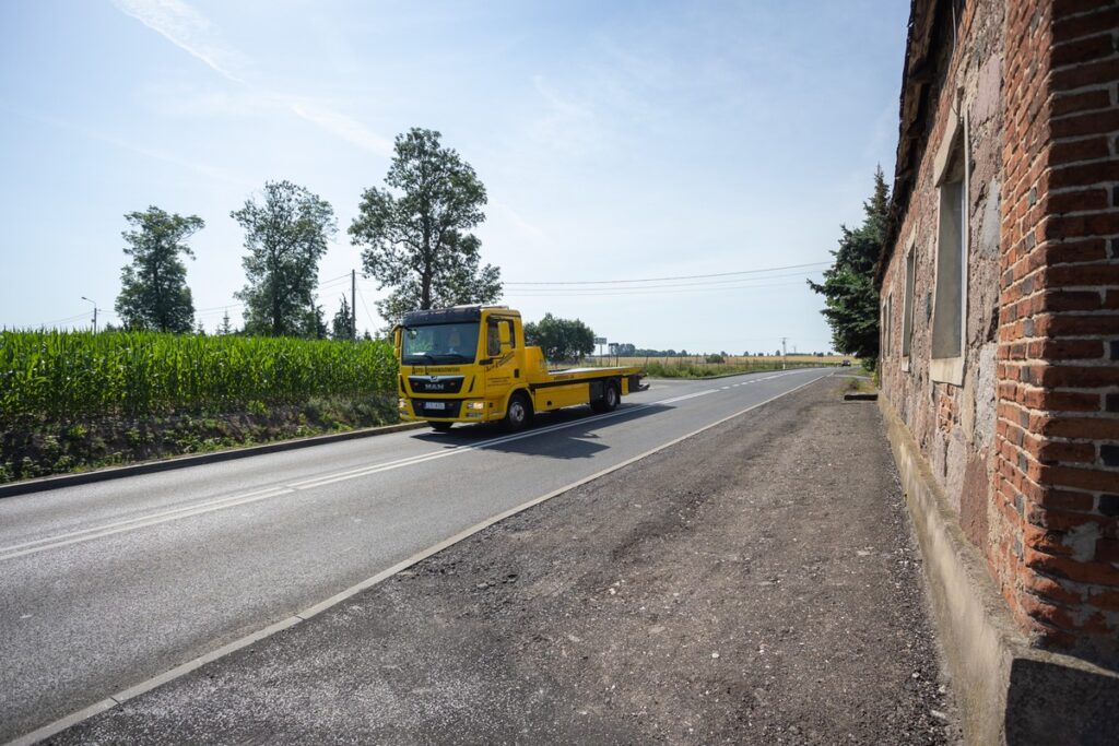 Zmodernizowana DW 269 Choceń-Chodecz, fot. Mikołaj Kuras dla UMWKP