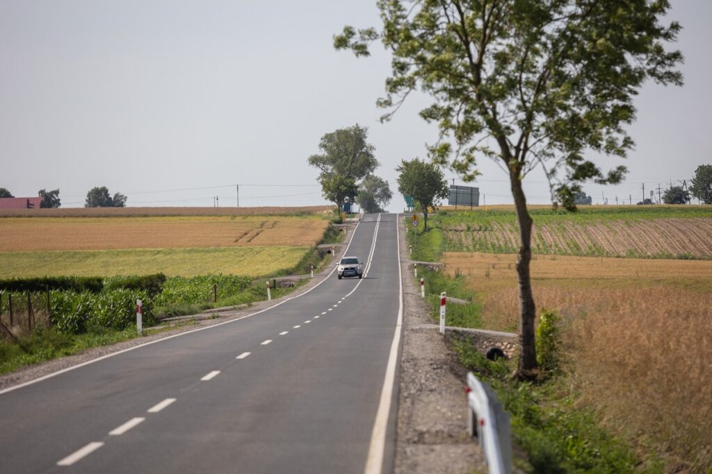 Zmodernizowana DW 269 Choceń-Chodecz, fot. Mikołaj Kuras dla UMWKP