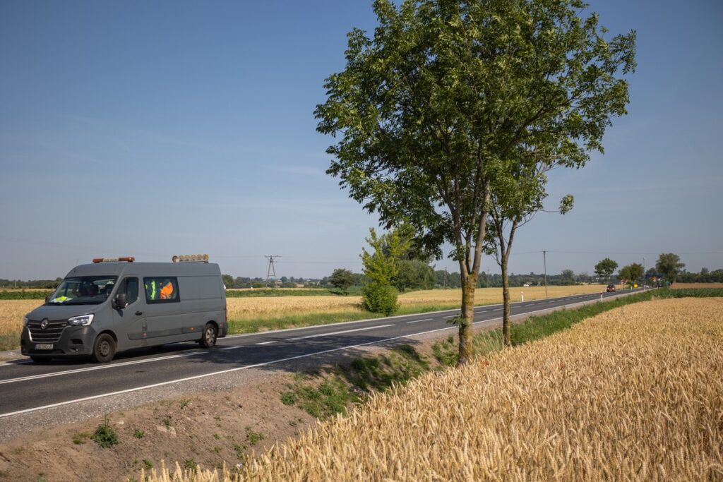 Zmodernizowana DW 269 Choceń-Chodecz, fot. Mikołaj Kuras dla UMWKP