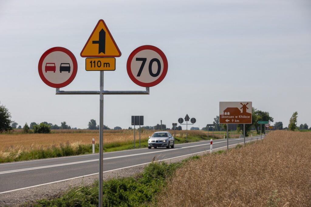 Zmodernizowana DW 269 Choceń-Chodecz, fot. Mikołaj Kuras dla UMWKP