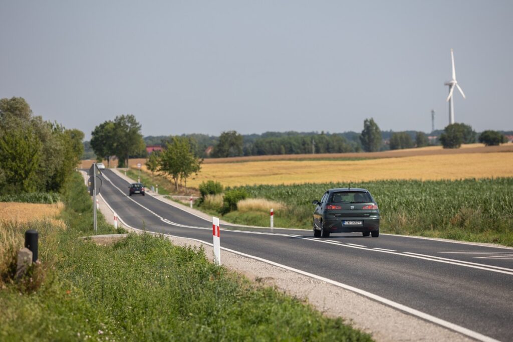 Zmodernizowana DW 269 Choceń-Chodecz, fot. Mikołaj Kuras dla UMWKP