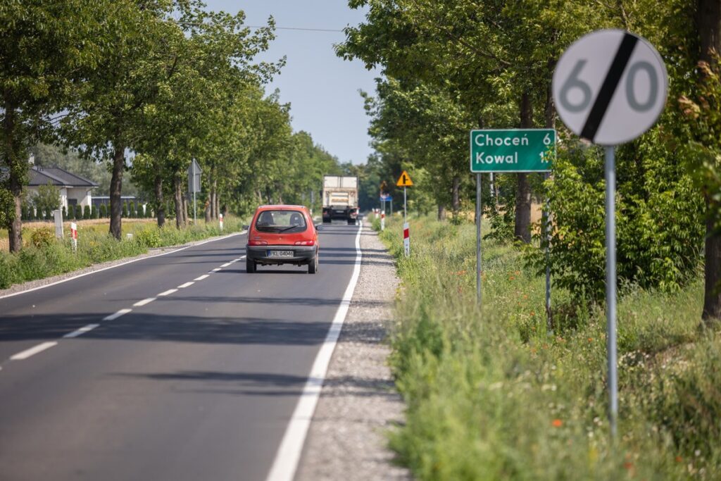 Zmodernizowana DW 269 Choceń-Chodecz, fot. Mikołaj Kuras dla UMWKP