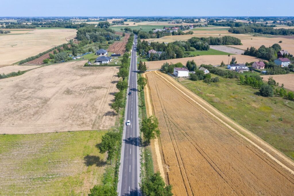 Zmodernizowana DW 269 Choceń-Chodecz, fot. Mikołaj Kuras dla UMWKP