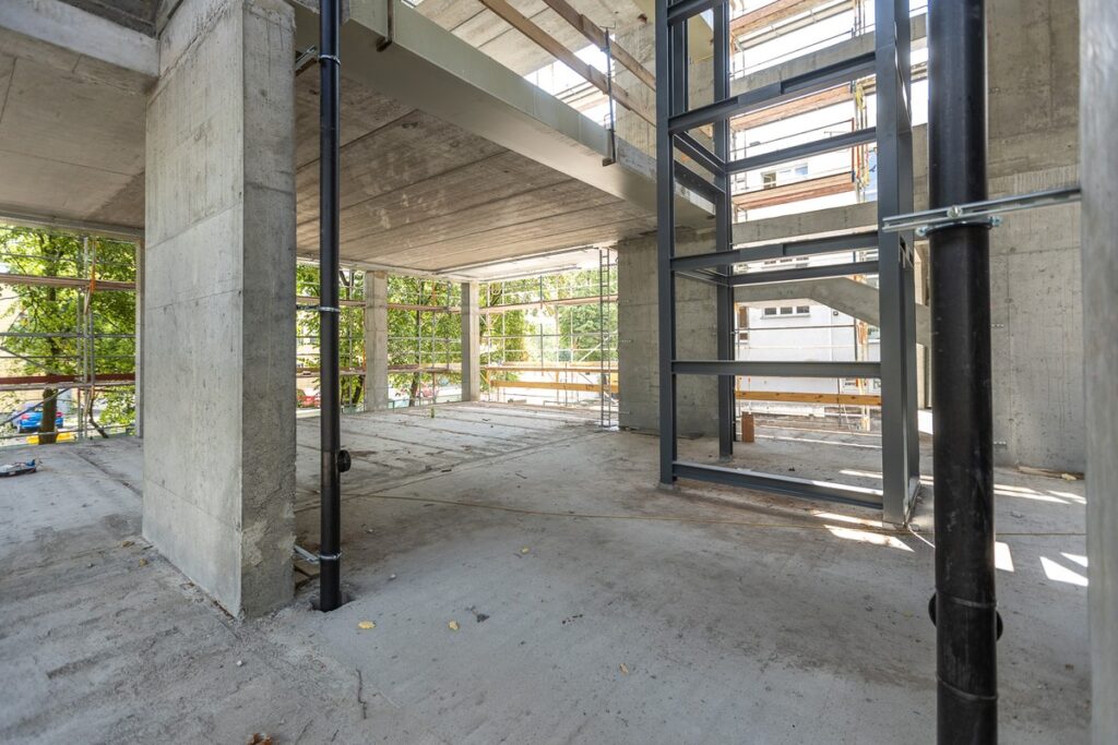 Rozbudowa Książnicy Kopernikańskiej, lipiec 2024, fot. Szymon Zdziebło