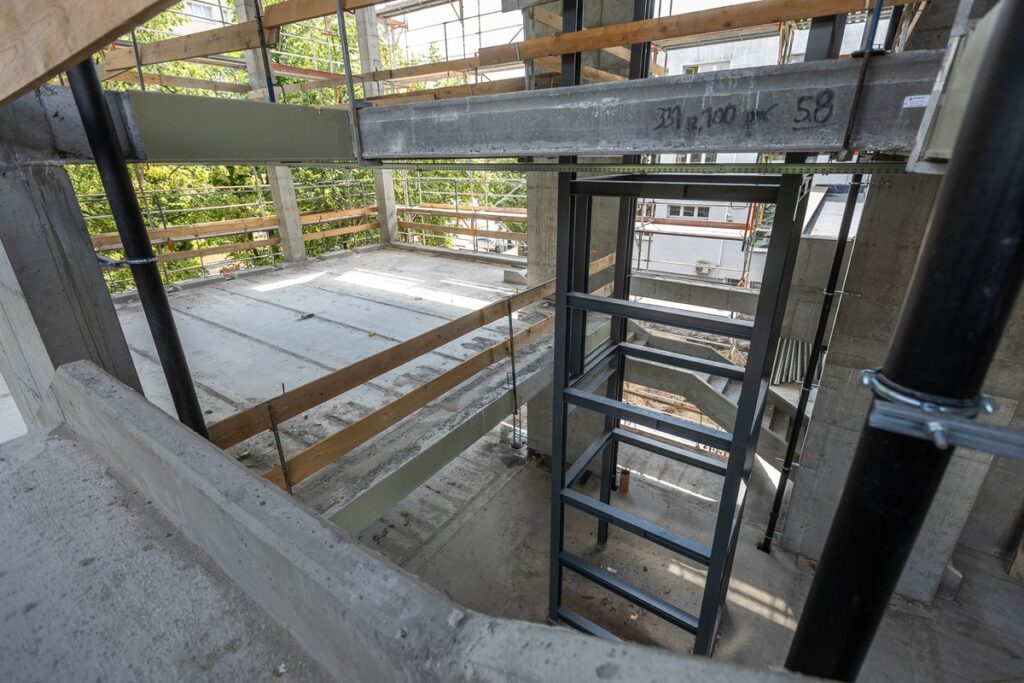 Rozbudowa Książnicy Kopernikańskiej, lipiec 2024, fot. Szymon Zdziebło