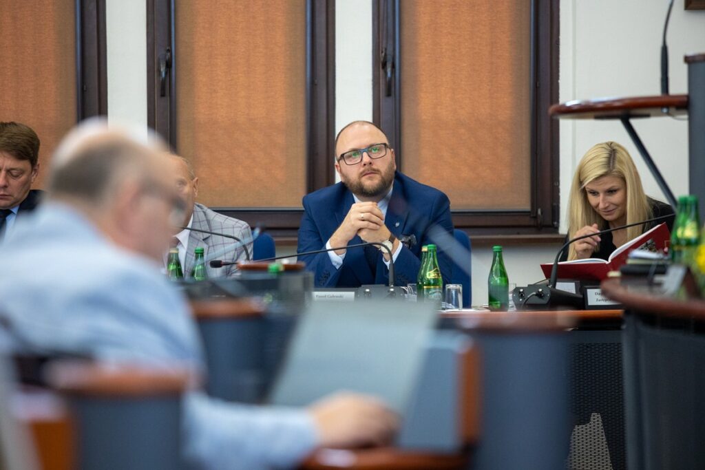 Sesja Rady Miasta Torunia, 17 lipca 2024 r., fot. Mikołaj Kuras dla UMWKP