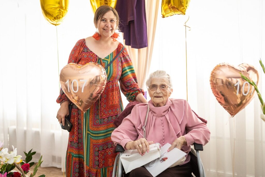 107. Urodziny Aurelii Liwińskiej, fot. Szymon Zdziebło/tarantoga.pl dla UMWKP