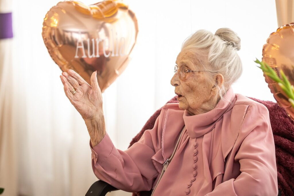 107. Urodziny Aurelii Liwińskiej, fot. Szymon Zdziebło/tarantoga.pl dla UMWKP