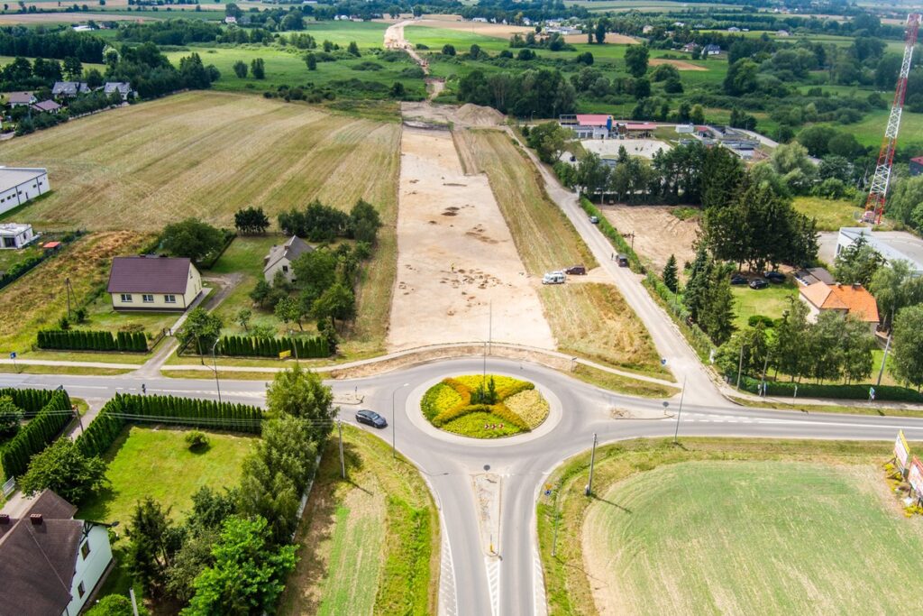 Budowa obwodnicy Mogilna, fot. Andrzej Goiński/UMWKP