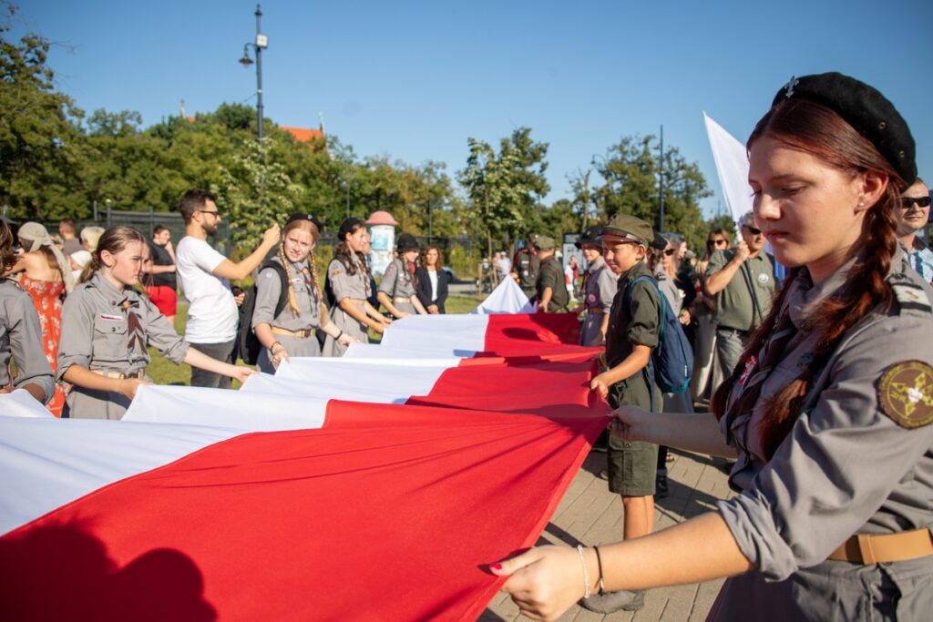 80. Rocznica wybuchu powstania warszawskiego w Toruniu. Fot. Agnieszka Bielecka, licencja: CC BY-NC 4.0