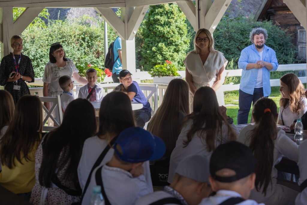 Młodzi Ukraińcy w Toruniu, fot. Mikołaj Kuras dla UMWKP