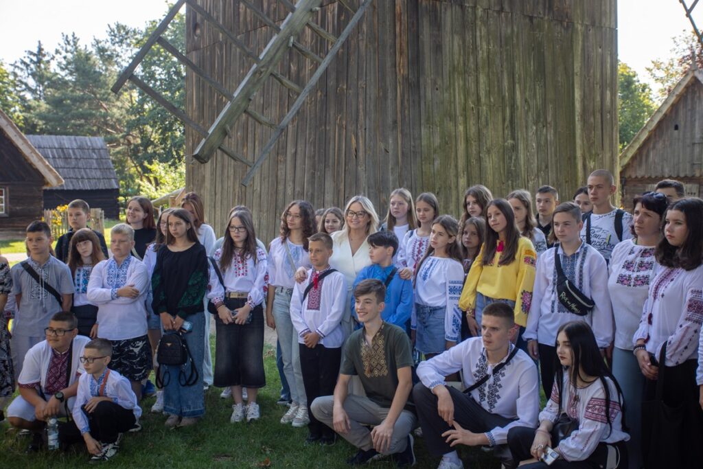 Młodzi Ukraińcy w Toruniu, fot. Mikołaj Kuras dla UMWKP