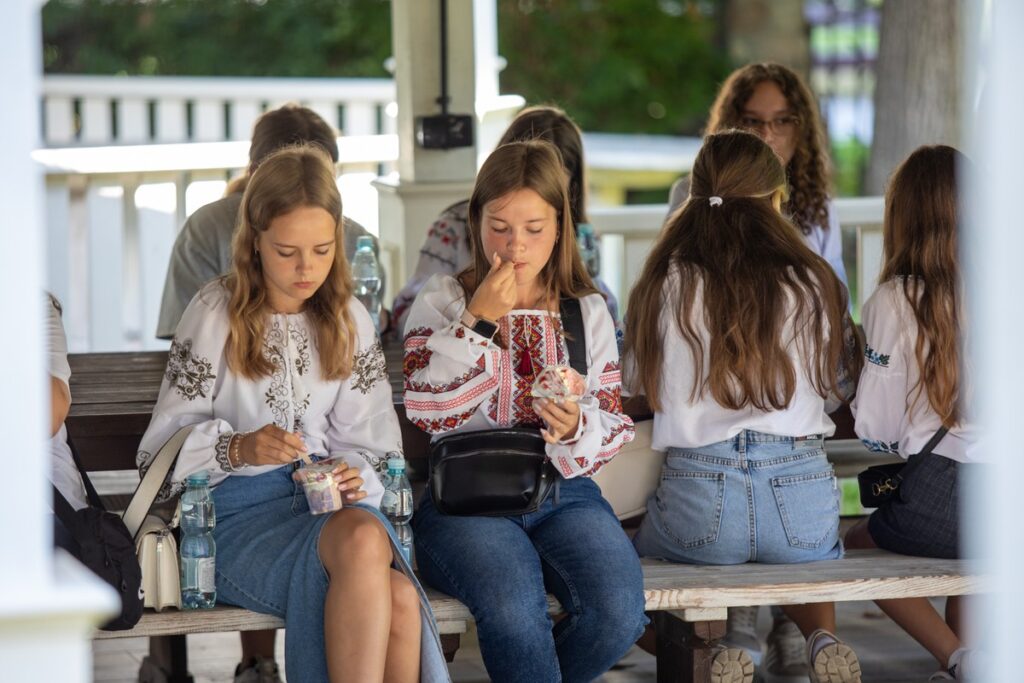 Młodzi Ukraińcy w Toruniu, fot. Mikołaj Kuras dla UMWKP