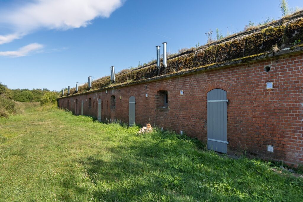 Rekonstrukcja stolarki drzwiowej w forcie II Twierdzy Chełmno w Dorposzu Szlacheckim, fot. Szymon Zdziebło/tarantoga.pl dla UMWKP