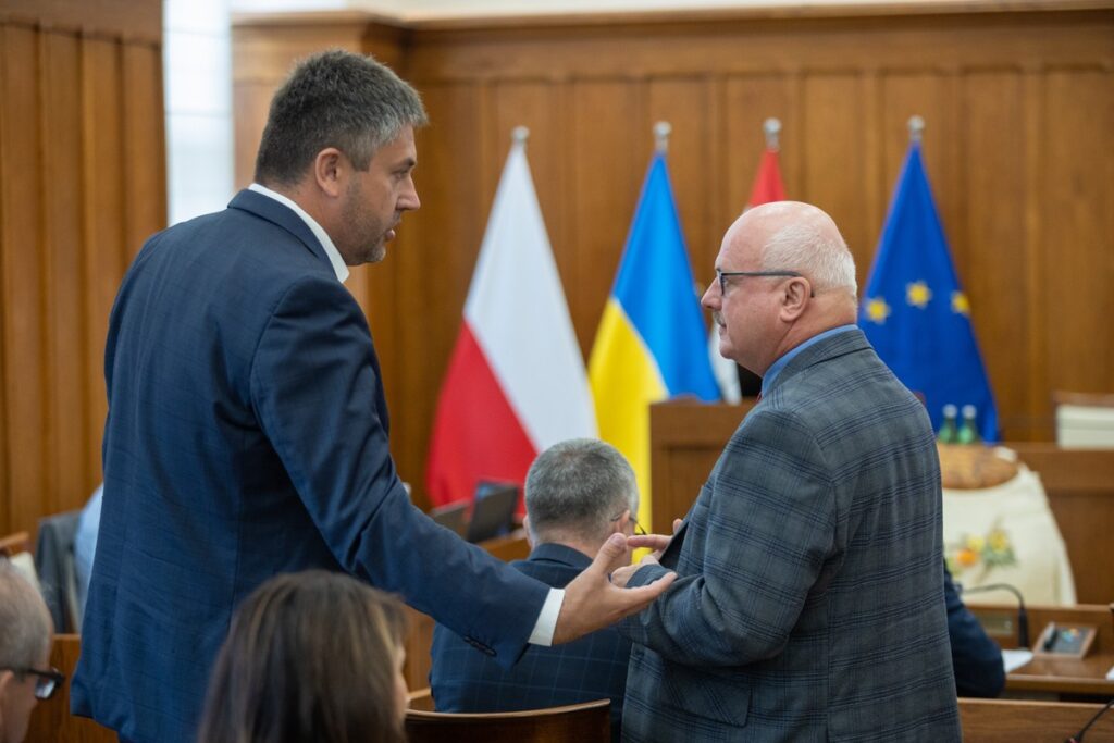 Sesja sejmiku województwa, 26 sierpnia 2024, fot. Mikołaj Kuras dla UMWKP