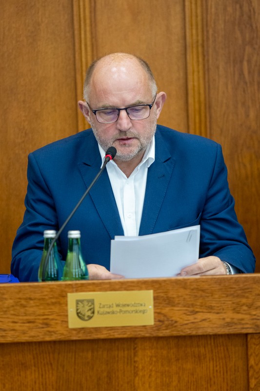 Sesja sejmiku województwa, 26 sierpnia 2024, fot. Mikołaj Kuras dla UMWKP