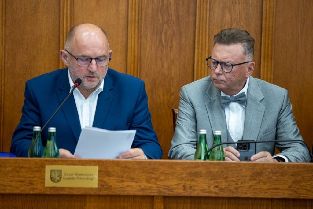 Sesja sejmiku województwa, 26 sierpnia 2024, fot. Mikołaj Kuras dla UMWKP