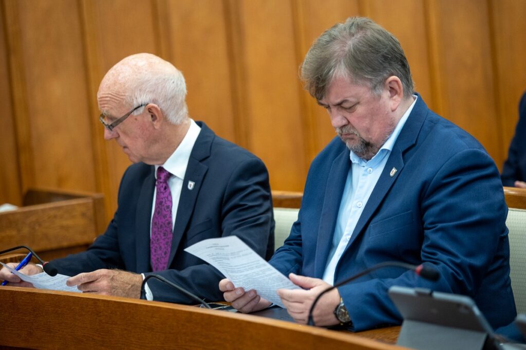 Sesja sejmiku województwa, 26 sierpnia 2024, fot. Mikołaj Kuras dla UMWKP