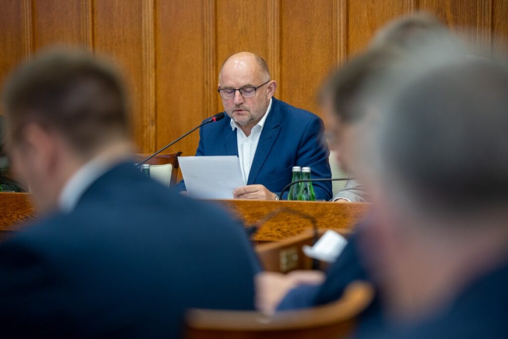 Sesja sejmiku województwa, 26 sierpnia 2024, fot. Mikołaj Kuras dla UMWKP