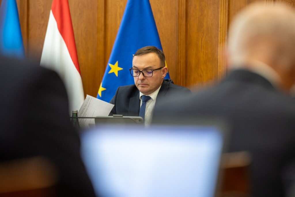 Sesja sejmiku województwa, 26 sierpnia 2024, fot. Mikołaj Kuras dla UMWKP