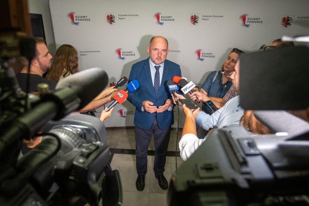 Obrady nadzwyczajnego regionalnego Forum Samorządowego, fot. Mikołaj Kuras dla UMWKP