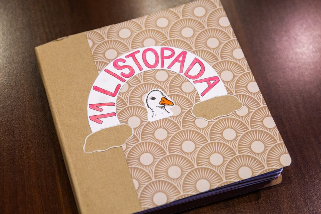 Praca Anny Sadowskiej z Małej Nieszawki (powiat toruński) – wyróżnienie w konkursie, fot. Andrzej Goiński UMWKP