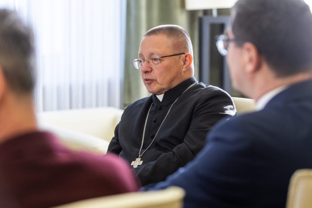 Spotkanie z kard. Grzegorzem Rysiem, fot. Szymon Zdziebło/tarantoga dla UMWKP