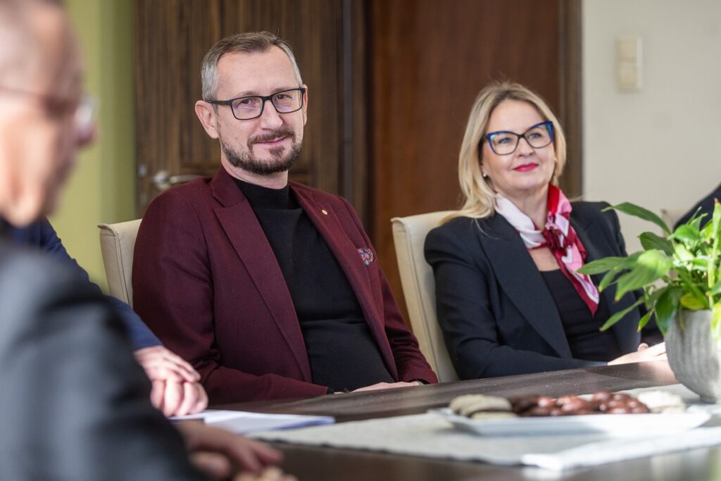 Spotkanie z kard. Grzegorzem Rysiem, fot. Szymon Zdziebło/tarantoga dla UMWKP