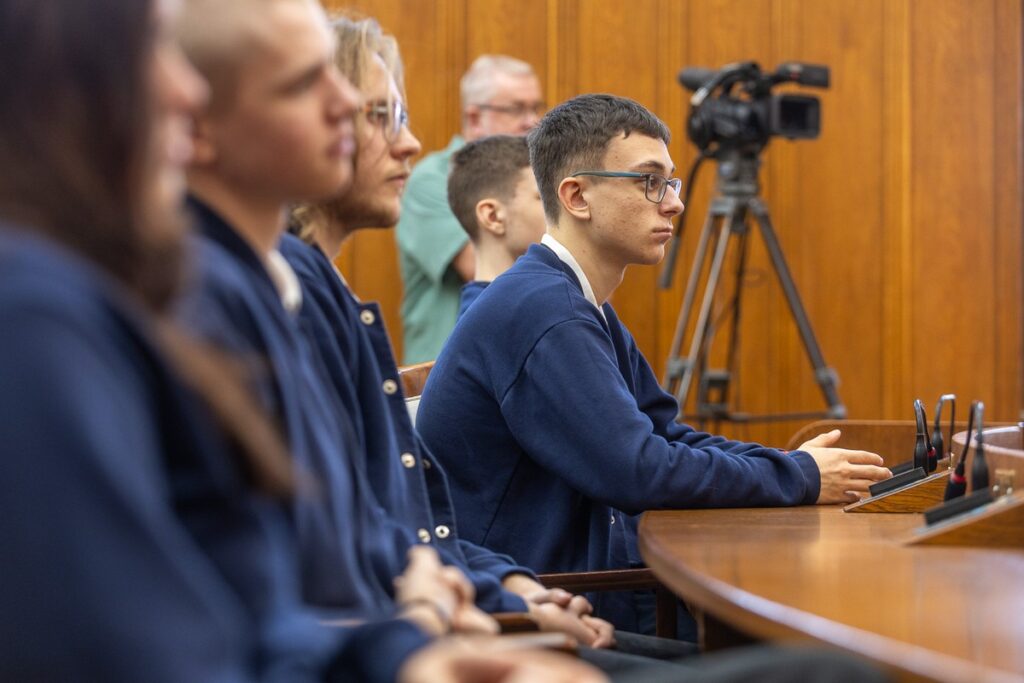 Spotkanie z kard. Grzegorzem Rysiem, fot. Szymon Zdziebło/tarantoga dla UMWKP