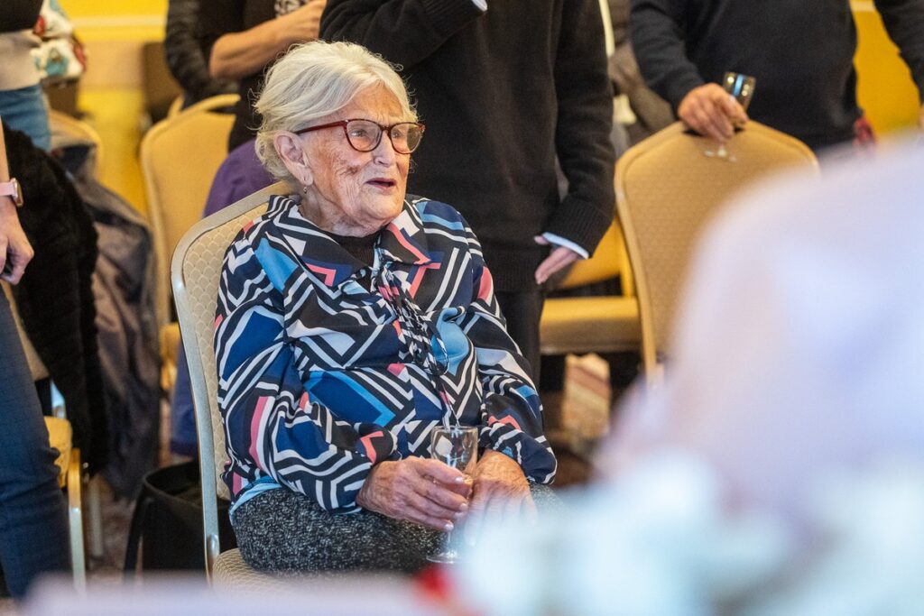 Uhonorowanie Heleny Szpakowskiej z Lipna medalem Unitas Durat, fot. Szymon Zdziebło/tarantoga.pl dla UMWKP