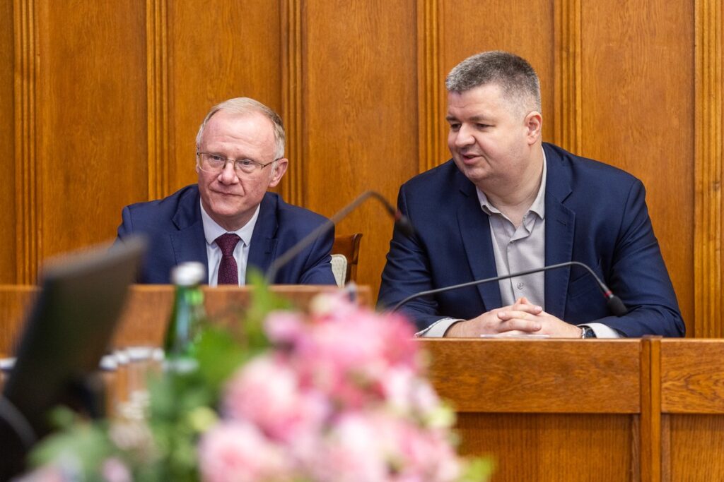 Session of people with disabilities, December 3, 2024, photo by Szymon Zdziebło/tarantoga.pl for UMWKP