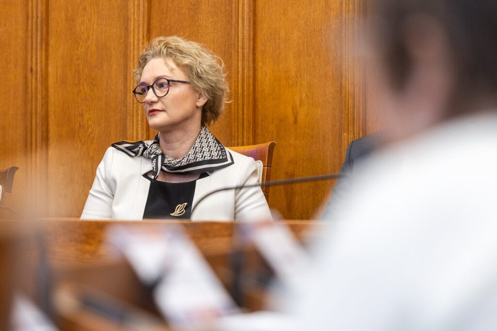 Session of people with disabilities, December 3, 2024, photo by Szymon Zdziebło/tarantoga.pl for UMWKP