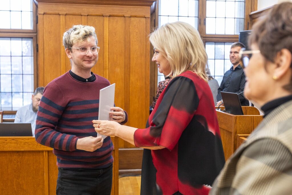 Session of people with disabilities, December 3, 2024, photo by Szymon Zdziebło/tarantoga.pl for UMWKP