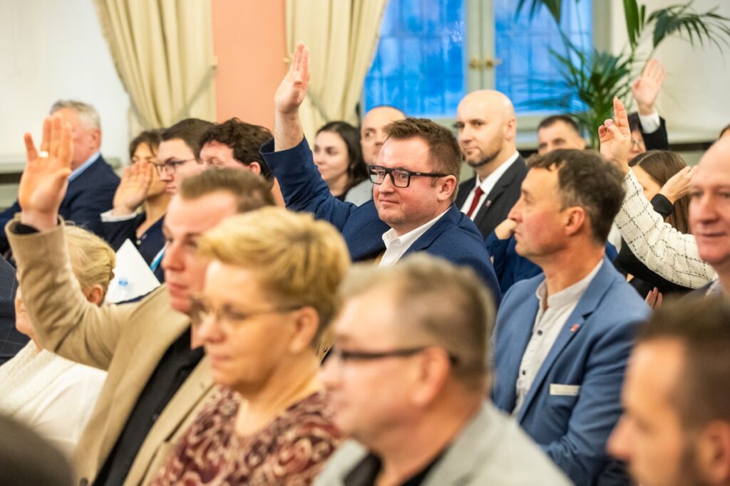 Inaugural meeting of the Kujawsko-Pomorskie Council of Village Administrators, photo by Andrzej Goiński/UMWKP