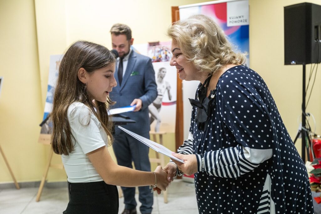 Announcement of the results of the "Poetry Hidden in Sports" competition. Photo by Szymon Zdziebło/tarantoga.pl for UMWKP