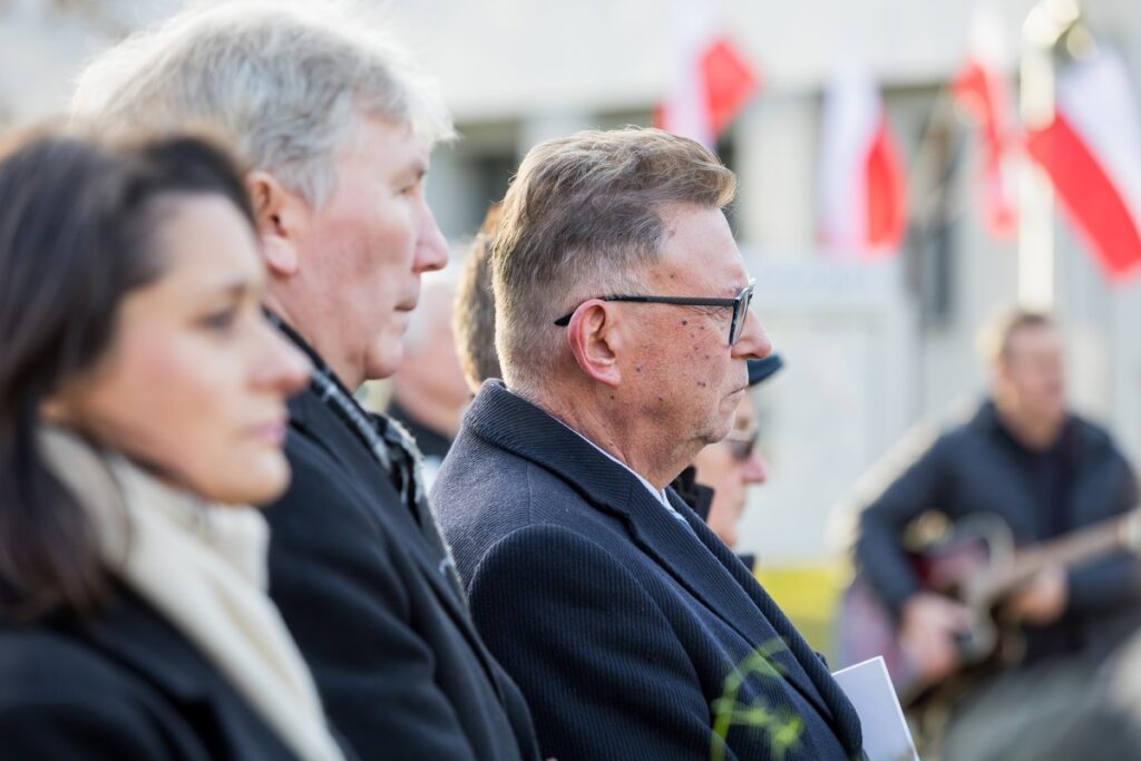 Obchody 43. rocznicy wprowadzenia stanu wojennego w Potulicach, fot. Tomasz Czachorowski/eventphoto.com.pl dla UMWKP Commemoration of the 43rd anniversary of martial law in Potulice, photo by Tomasz Czachorowski/eventphoto.com.pl for UMWKP