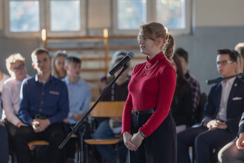 Meeting on launching a call for proposals at the LAG aimed at youth clubs , photo by Mikołaj Kuras for UMWKP
