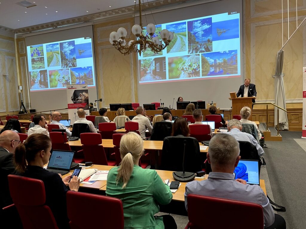 prezentacja regionu Östergötland (Szwecja), fot. Centrum Badań i Rozwoju Miasta Linköping