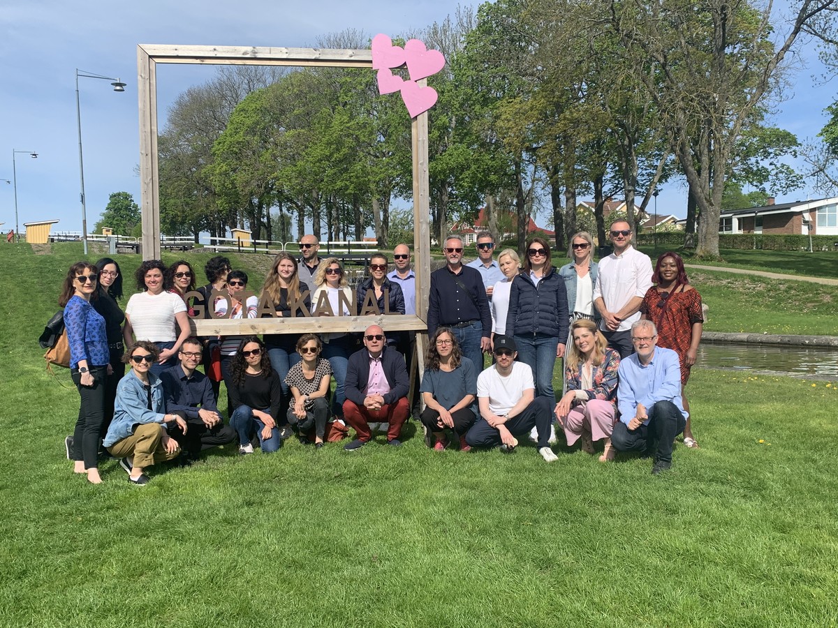 uczestnicy wizyty studyjnej projektu CARES, fot. Centrum Badań i Rozwoju Miasta Linköping