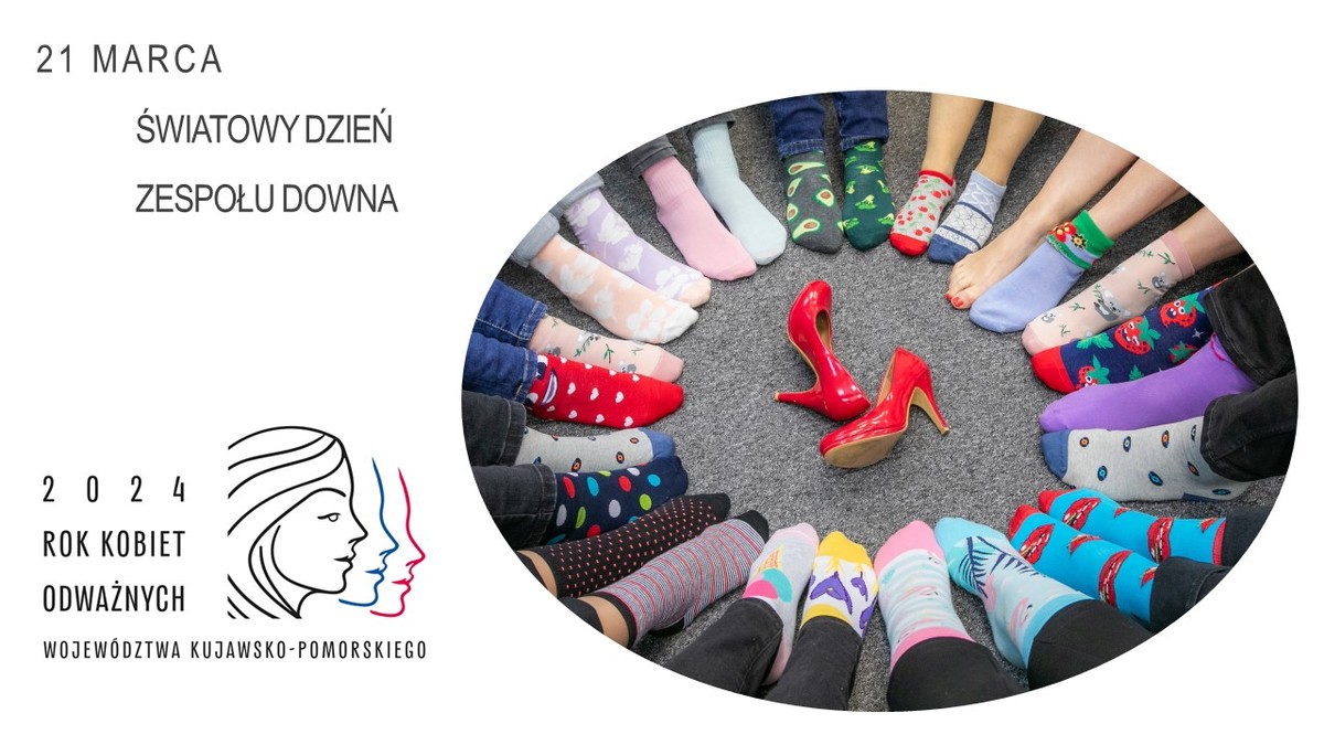 Grafika - 21 marca - Światowy Dzień Zespołu Downa