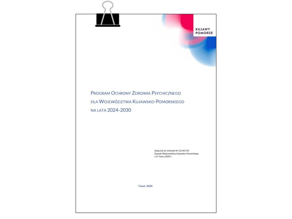 Grafika - Program Ochrony Zdrowia Psychicznego