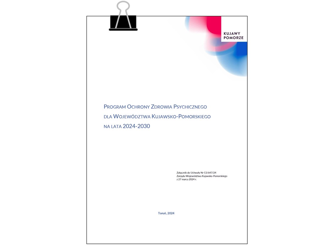 Grafika - Program Ochrony Zdrowia Psychicznego