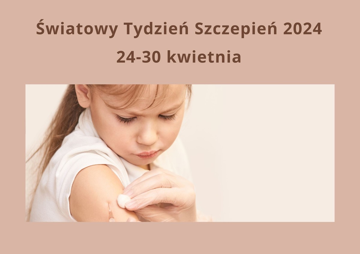 Światowy Dzień Szczepień 2024, 24-30 kwietnia, graf. Canva