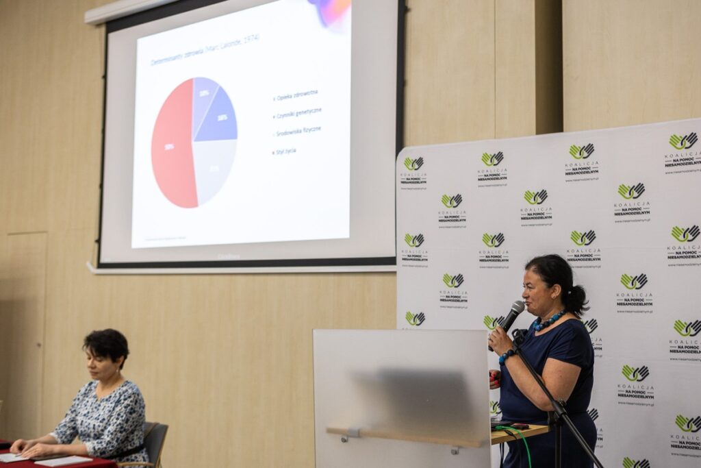 Konferencja pt. Profilaktyka wtórna. Jak uniknąć niesamodzielności, fot. Szymon Zdziebło