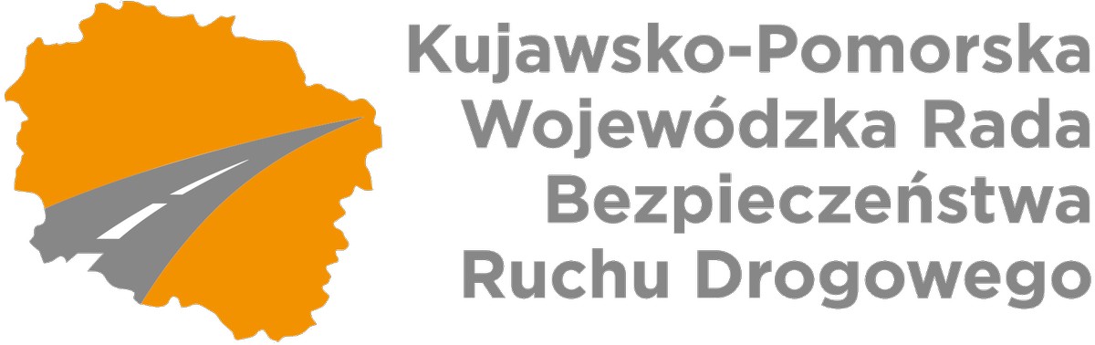Logotyp Kujawsko-Pomorskiej Wojewódzkiej Rady Bezpieczeństwa Ruchu Drogowego