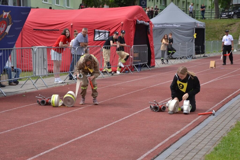 XXIII Wojewódzkie Zawody Młodzieżowych Drużyn Pożarniczych wg regulaminu CTIF, fot. Małgorzata Chojnacka