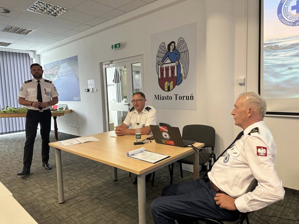 Posiedzenie Kujawsko-Pomorskiej Rady Bezpieczeństwa na Wodach, fot. WOPR Toruń