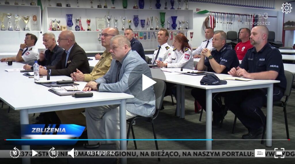 Posiedzenie Kujawsko-Pomorskiej Rady Bezpieczeństwa na Wodach, fot. WOPR Toruń