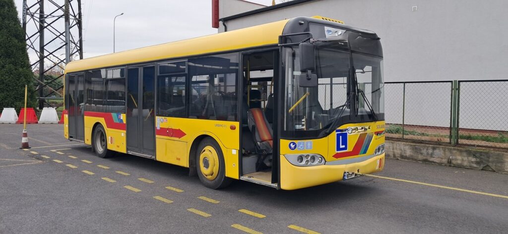 kontrola autobusu wyk. Departament Infrastruktury